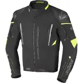 Büse Rocca Motorrad Textiljacke, schwarz/gelb, 58