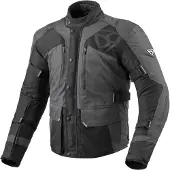 MUGENRACE Autumn wasserdichte Motorrad Textiljacke, grau/schwarz, L