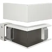 Hager FWKP6010039016 Außeneck FWK-Plus 60x100 mm weiß pulverbeschichtet