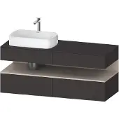 Duravit QA4765091800010 QTG KWTU WH Ek. 1400x550x600 Gt Smt H