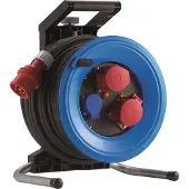 Hedi K3D33162T2 Drehstrom Kabeltrommel 400 V blau, schwarz (Verlängerungskabel)