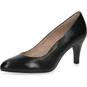 Caprice Pumps - Schwarz Leder Größe: 36 Normal