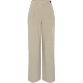 LASCANA "mit weitem Bein aus weicher und leichter Webware" Sommerhose im Business-Look, elegante Anzughose mit Taschen
