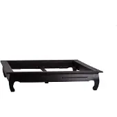 MiaMöbel Bett Colombo 160 cm Kolonialstil Massivholz Pinie Walnuss