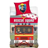 Carbotex Kinderbettwäsche Feuerwehrmann Sam