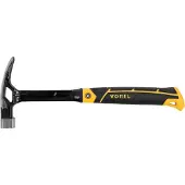 TRIZERATOP Rechteckiger Hammer 450g, magnetischer Nagelhalter, Nagelauszieher, 365 mm