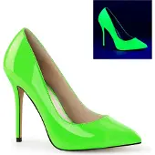 Pleaser AMUSE-20 Damen Pumps von , Grün , EU 42, US 12