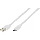 Vivanco ViVancoDCVVUSBC20A05W, 0,5 m, USB A, USB C, Weiß