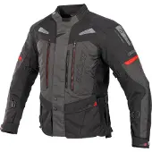 Büse Monterey wasserdichte Damen Motorrad Textiljacke, schwarz/grau, 38