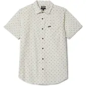 Brixton - Charter Print S/S Woven - Hemd Gr L grau