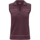 K-way - Women's Jaligne Stripes - Polo-Shirt Gr XL lila