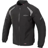 Büse Breeze Motorrad Regenjacke, schwarz, 6XL