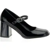 Funtasma - Lack-Pumps mit Blockabsatz Gogo-50 schwarz Gr.40