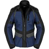 Spidi Jacke RW H2OUT LADY, (schwarz/blau, Größe XL)