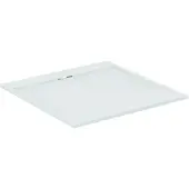 Ideal standard Ultra Flat S i.life Quadrat-Brausewanne, 1200x1200x30mm, T5242FR, Farbe: Carraraweiß