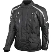 IXS Dayton Motorrad Textiljacke, schwarz/grau, M