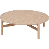 Hespéride Kaffeetisch aus Akazienholz, für den Garten, Ø 120 cm