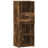 Syfax Highboard Räuchereiche 45x42,5x124 cm Holzwerkstoff