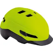 Met Fahrradhelm Grancorso , Neon Gelb - Matt, S
