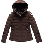 Blauer Easy Winter 1.0 Damen Motorrad Textiljacke, braun, XS