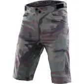Troy Lee Designs Herren Downhill Shorts Shell, Flowline, Camo Woodland - Mehrfarbig, 34