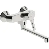 Hansa HANSAPALENO Küchenarmatur, Standmontage, Ausladung 284 mm, chrom, 56512103