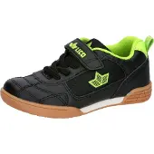 Lico Jungen Unisex Kinder Bernie V Hallenturnschuhe, Schwarz/Lemon, 28 EU