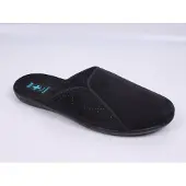 Adanex Herrenhausschuhe Leo 29998 schwarz mit geschlossener Spitze