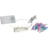Star Trading LED-Lichterkette "Clippy", 30 LED, 16 Klammern,