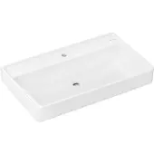 Hansgrohe Waschtisch Xanuia Q 800x480mm, m Hahnl., o. ÜL, SC, weiß