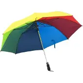 Syfax Faltbarer Regenschirm Automatisch Mehrfarbig 124 cm