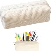 OEM Dailygoods – Schultasche. Hochwertiger Cordstoff – Stiftetui – Schreibtischaccessoires