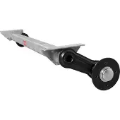 Knott ungebremste Achse 750 kg, 1130 mm Auflage, für leichte PKW-Anhänger