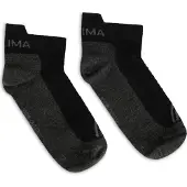 Aclima - Ankle Wool Socks 2-Pack - Merinosocken Gr 40-43 schwarz