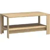 Lomadox Couchtisch 120x65 cm, Eiche, MEGARA-161
