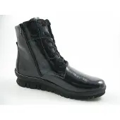 Semler Damen Schnürstiefel & Boots ungefüttert grau Gr. 4