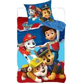 BrandMac Kinderbettwäsche Paw Patrol blau