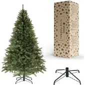 Springos Künstlicher Weihnachtsbaum Tannenbaum Fichte dichte Zweige weihnachtsdekoration Weihnachten 220 cm