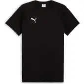 Puma Herren T-Shirt teamEVOSTRIPE Tee 659953-03 XXXL - Black-Silver-White - XXXL