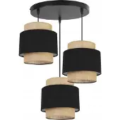 Light11 HOME Hängelampe, Deckenleuchter, Lampenschirm, Boho Juta