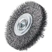 Lessmann Rundbürste D.80mm Drahtstärke 0,2mm STA 13mm 15000min-1 10