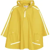 Playshoes Regen-Cape Langer Rücken Uni Kinder,Gelb,143