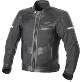 Büse Sunride Motorrad Lederjacke, schwarz, 48