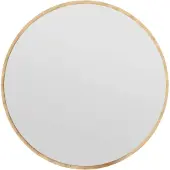 Dmora Spiegel Euterpe 60x60h cm Braun Strukturglas