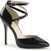 Pleaser AMUSE-25 Damen Pumps von , Schwarz , EU 42, US 12