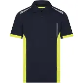 Dassy Poloshirt Veracruz COPES83 710055 Gr. 2XL nachtblau/neongelb