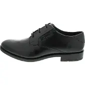Bugatti Business Herren Schnürschuhe schwarz Glattleder - Größe: 42