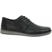 Rieker Herren Halbschuhe 05400-00 schwarz 44