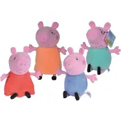 Vedes Peppa Pig Plüsch klein, 4-sort.