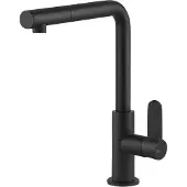 Gessi 50103, Ziehen, Schwarz, Metall, Hebelgriffe, Einzelbild, Typ L